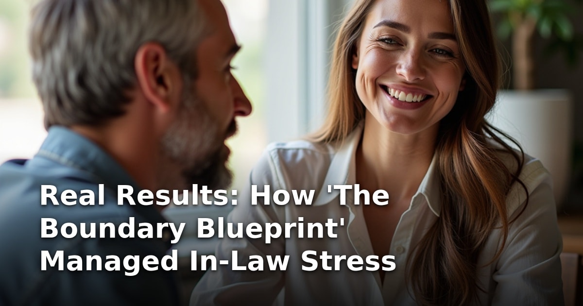 Real Results: How ‘The Boundary Blueprint’ Managed In-Law Stress