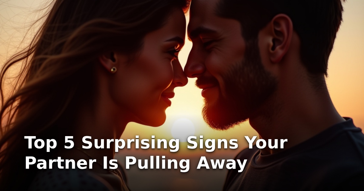Top 5 Surprising Signs Your Partner Is Pulling Away