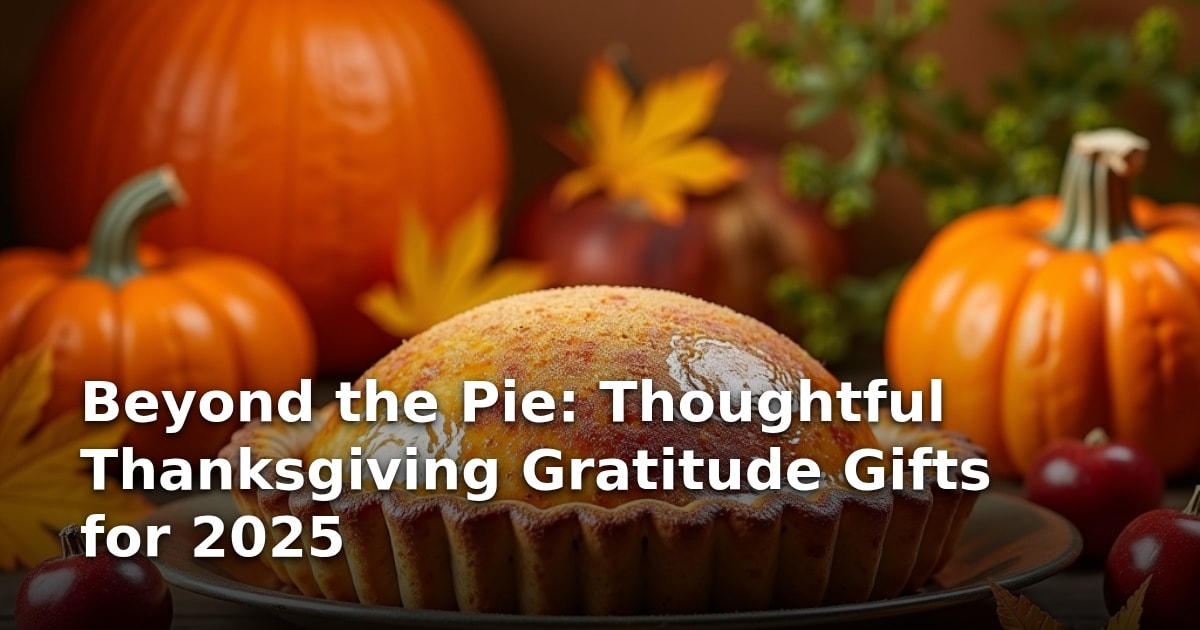 Beyond the Pie: Thoughtful Thanksgiving Gratitude Gifts for 2025