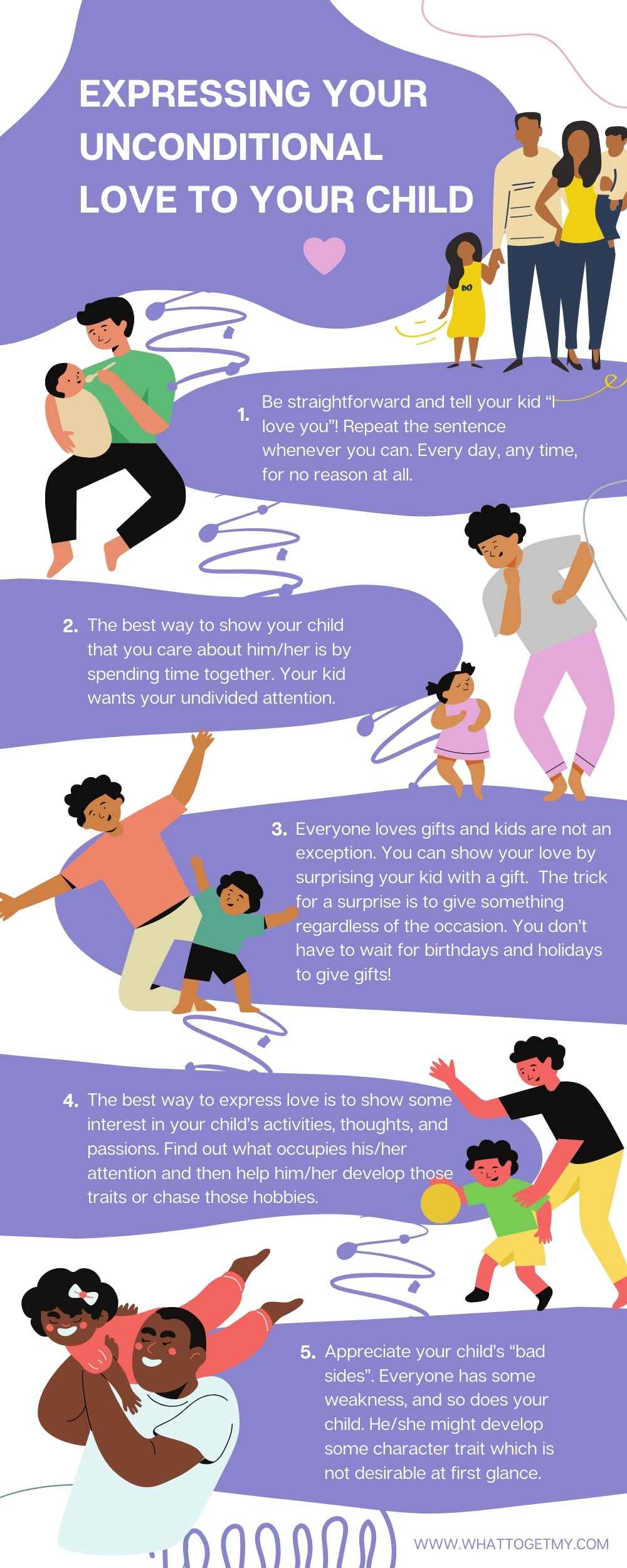 EXPRESSING YOUR UNCONDITIONAL LOVE TO YOUR CHILD