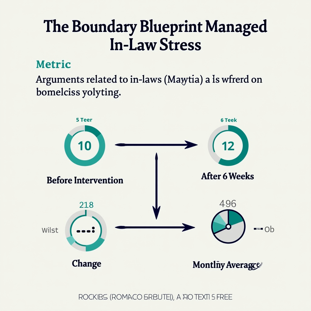 Illustration for Real Results: How 'The Boundary Blueprint' Managed In-Law Stress - Image 3