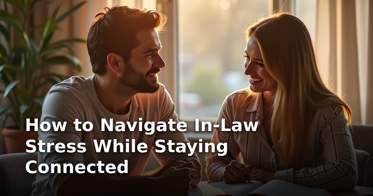 How to Navigate In-Law Stress While Staying Connected