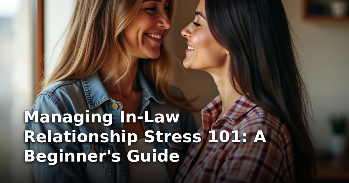Managing In-Law Relationship Stress 101: A Beginner’s Guide
