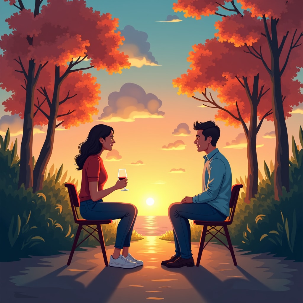 Illustration for What 9 Experts Say About Pulling Away & New Year Dating - Image 3