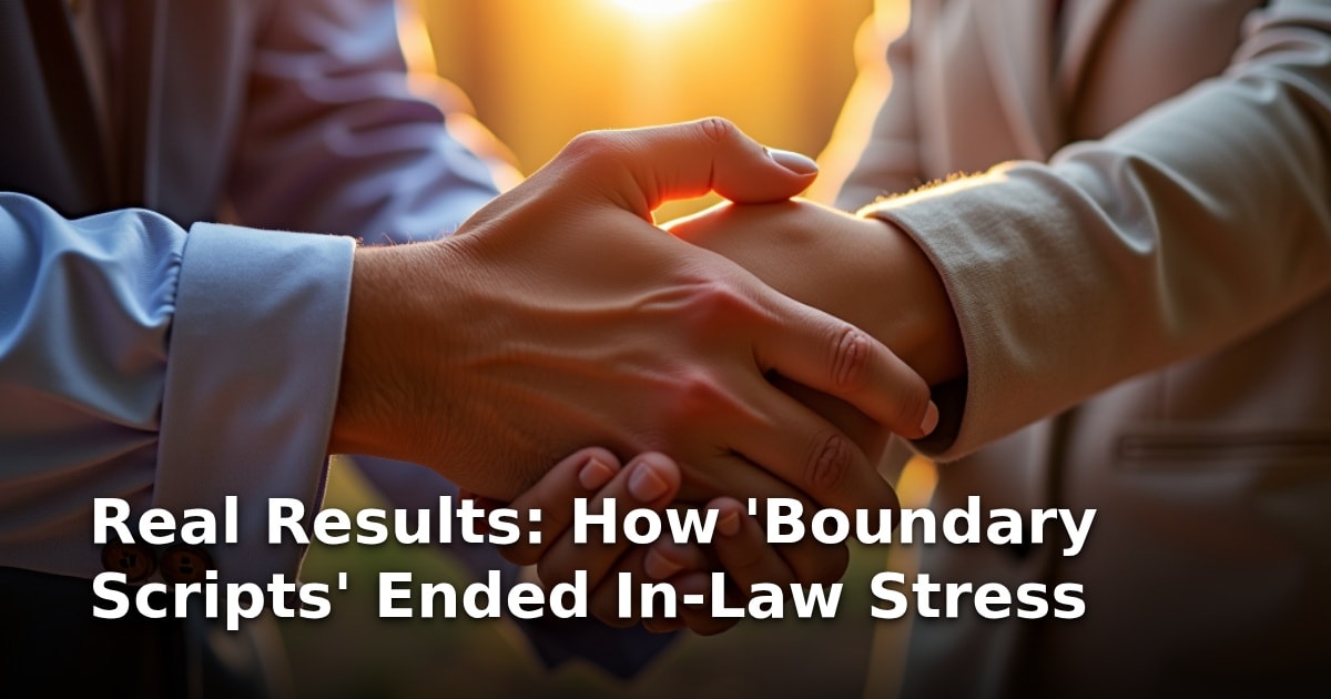 Real Results: How ‘Boundary Scripts’ Ended In-Law Stress