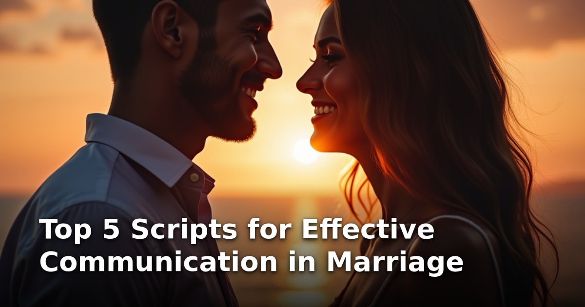 Top 5 Scripts for Effective Communication in Marriage