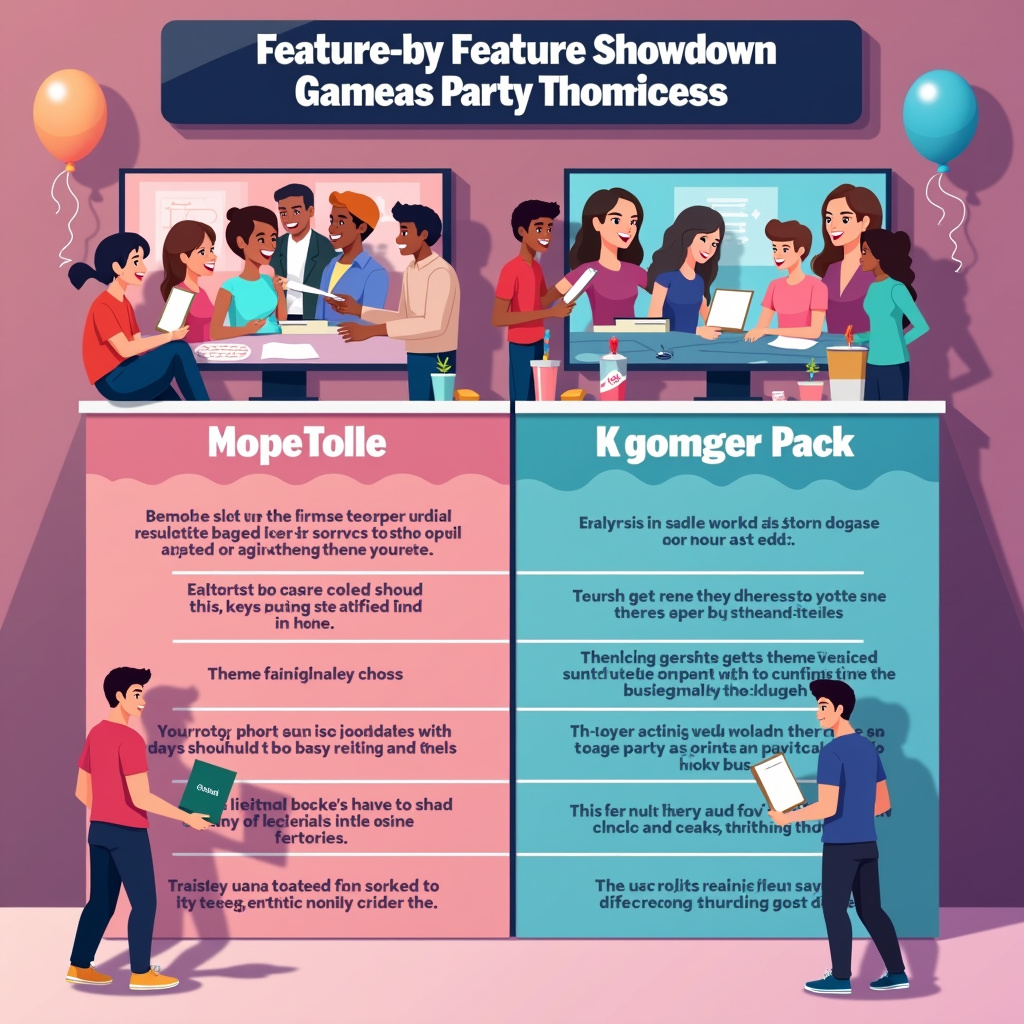 Illustration for Teenager Party Themes at Home vs. Virtual: A Complete Comparison - Image 1
