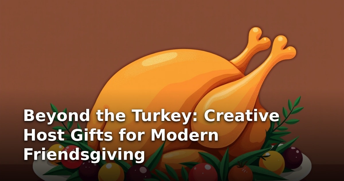 Beyond the Turkey: Creative Host Gifts for Modern Friendsgiving