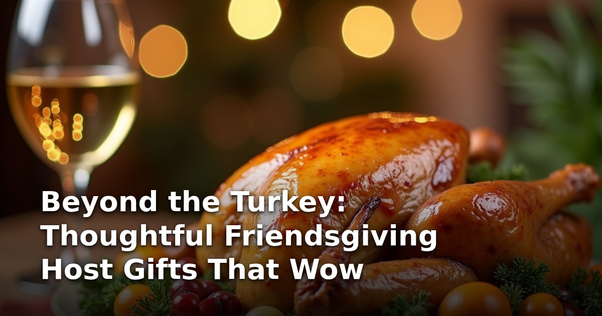 Beyond the Turkey: Thoughtful Friendsgiving Host Gifts That Wow