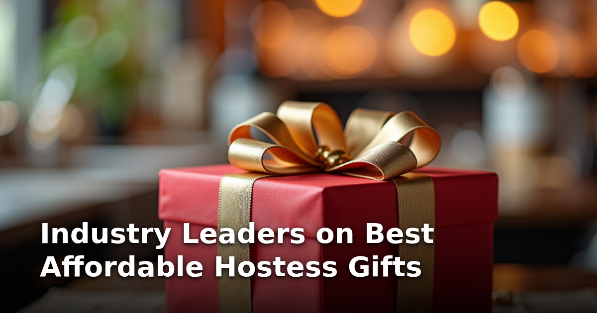 Industry Leaders on Best Affordable Hostess Gifts