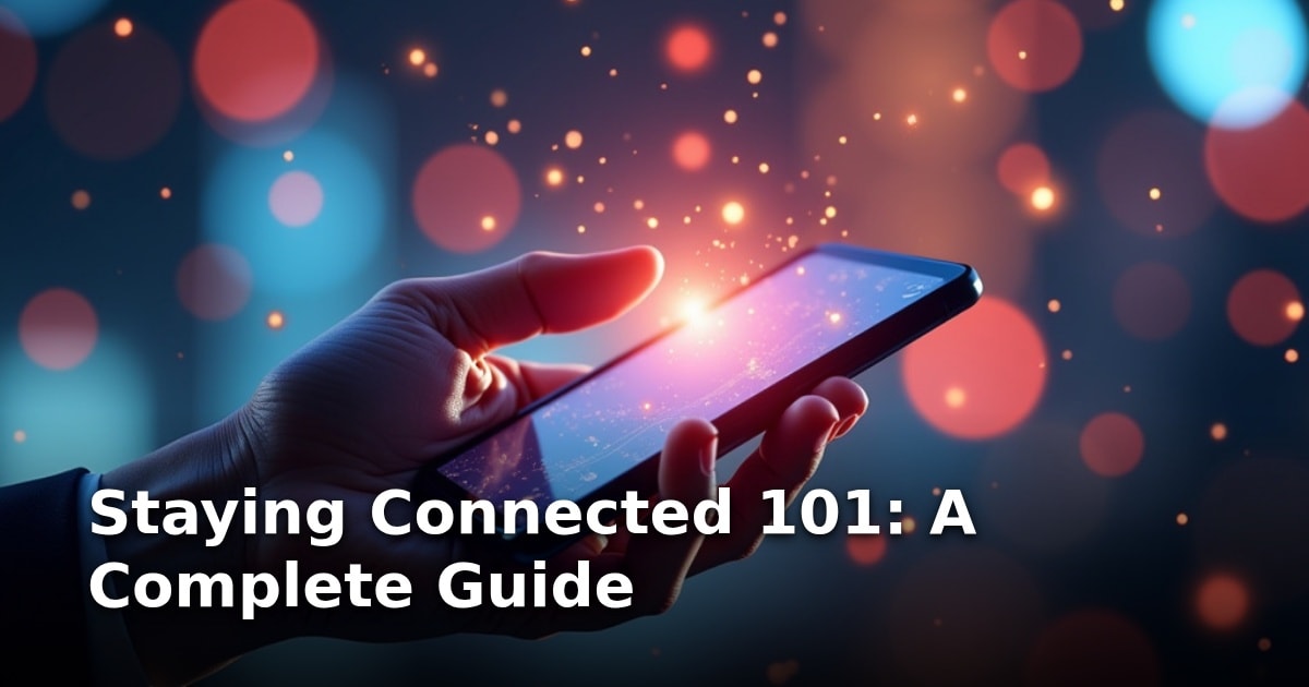 Staying Connected 101: A Complete Guide