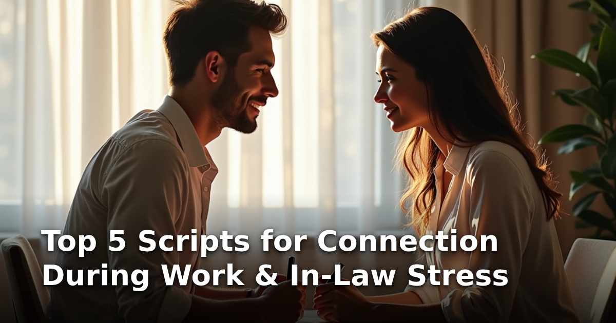 Top 5 Scripts for Connection During Work & In-Law Stress