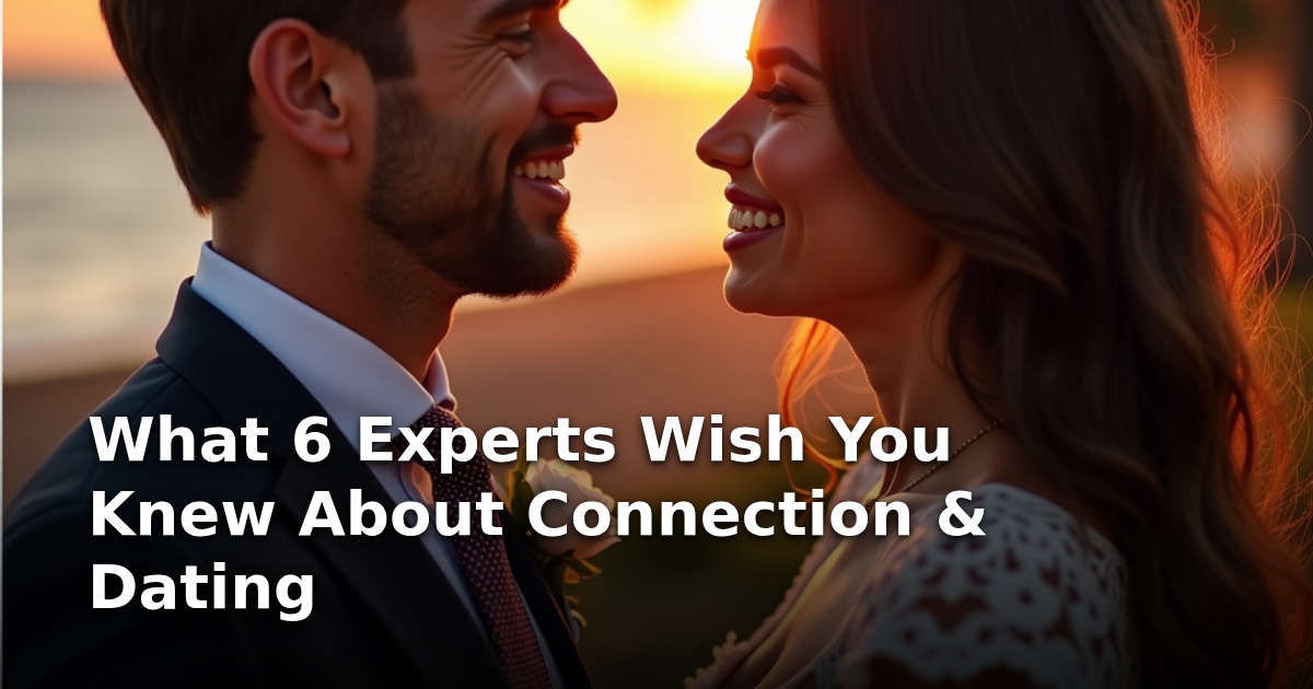 What 6 Experts Wish You Knew About Connection & Dating