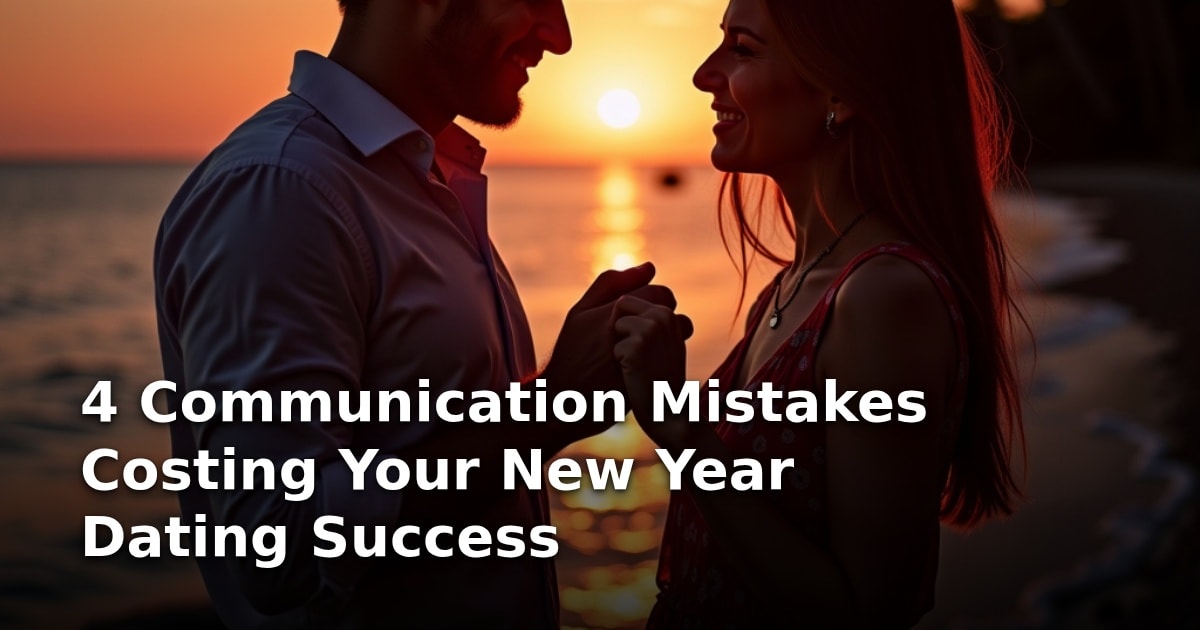 4 Communication Mistakes Costing Your New Year Dating Success