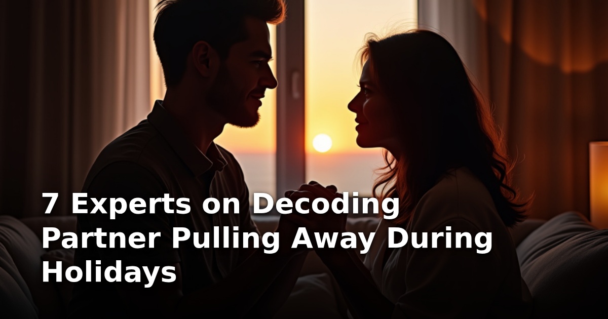 7 Experts on Decoding Partner Pulling Away During Holidays