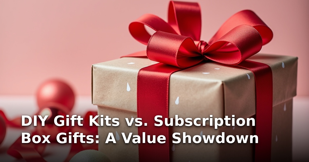 DIY Gift Kits vs. Subscription Box Gifts: A Value Showdown