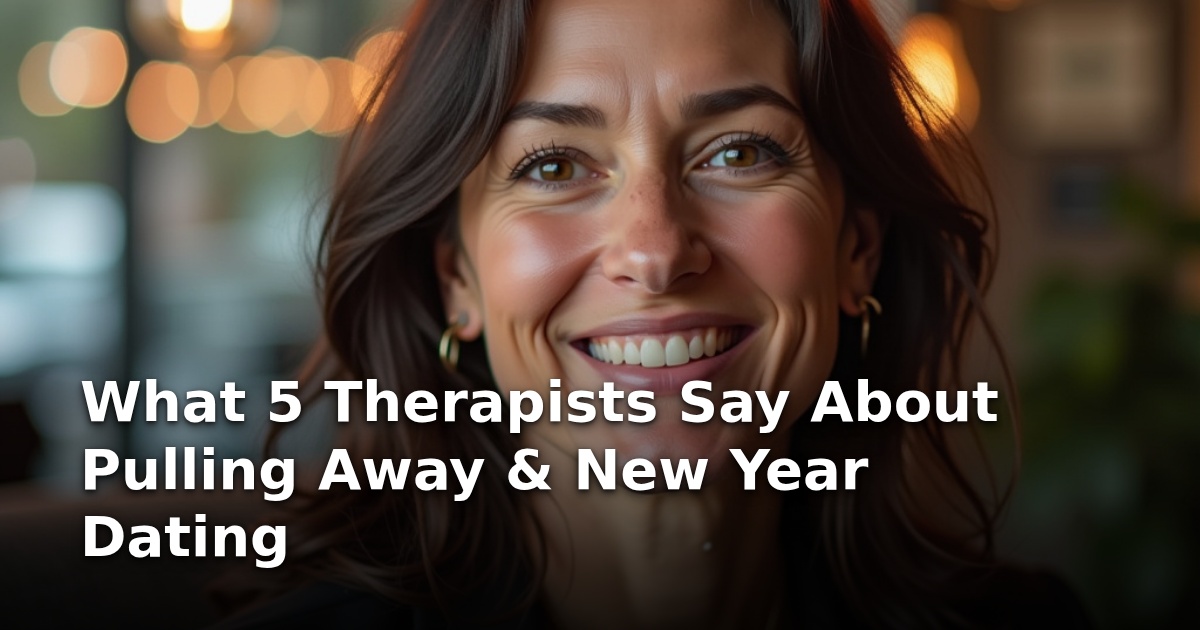 What 5 Therapists Say About Pulling Away & New Year Dating