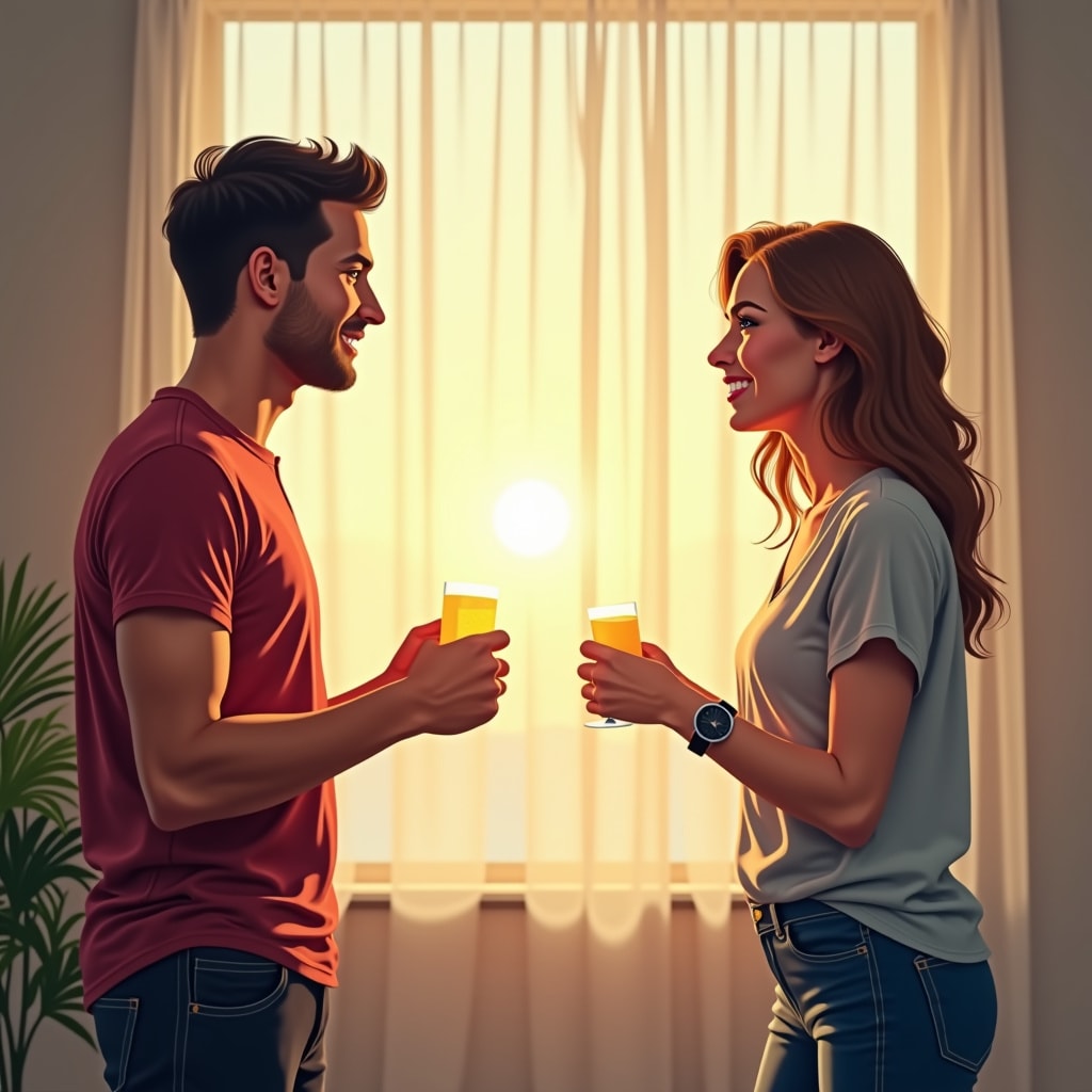 Illustration for Real Results: How 'Check-In Scripts' Led to Stronger Marital Bonds - Image 2