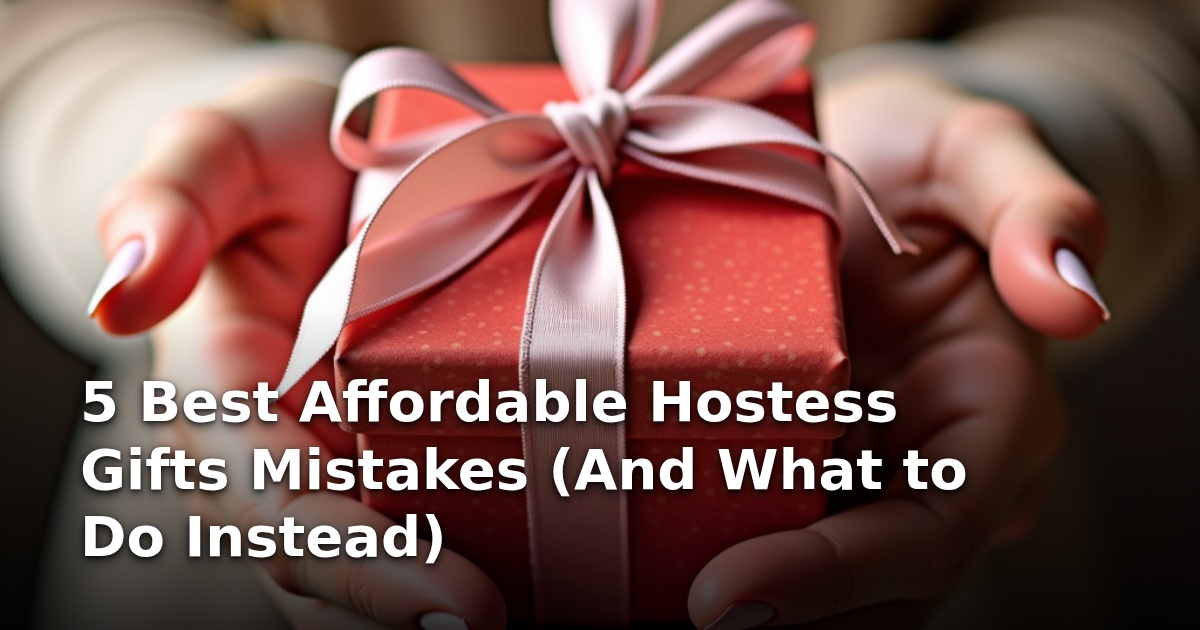 5 Best Affordable Hostess Gifts Mistakes (And What to Do Instead)