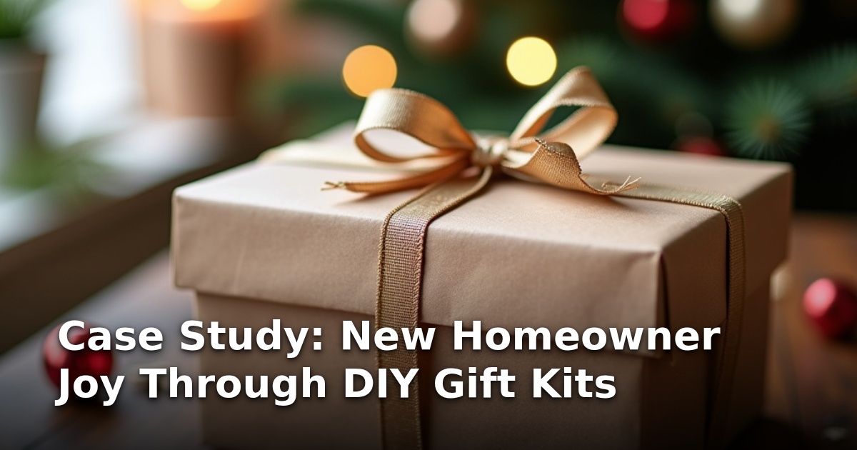 Case Study: New Homeowner Joy Through DIY Gift Kits