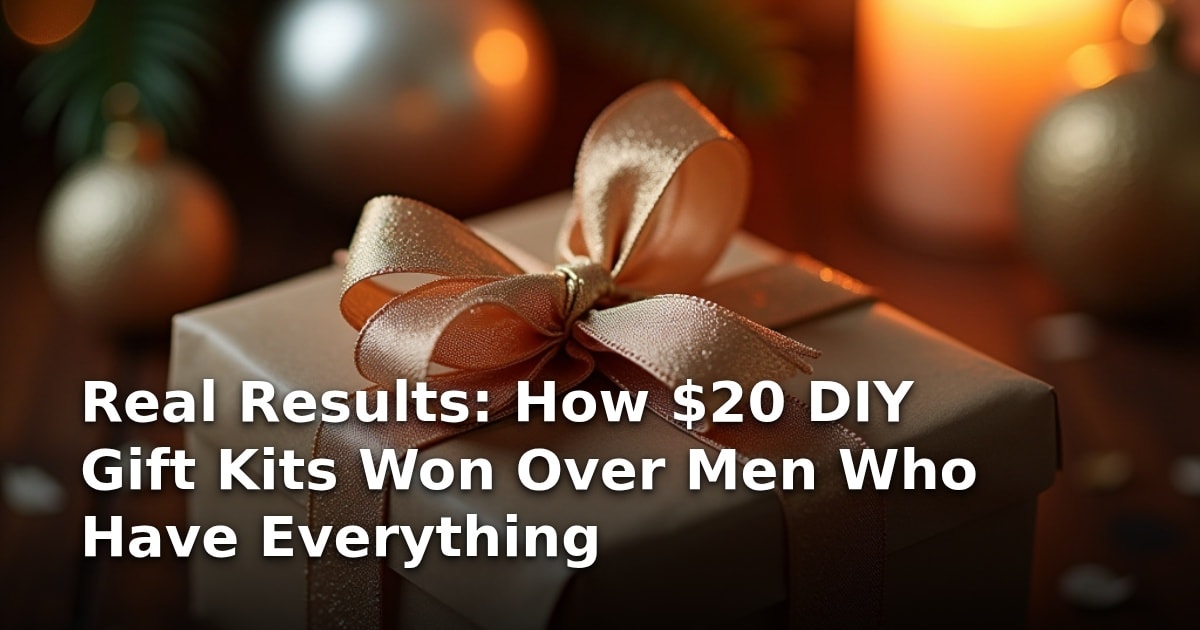 Real Results: How $20 DIY Gift Kits Won Over Men Who Have Everything