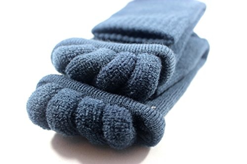 Triim Fitness Toe Separator Yoga Gym Sports Massage Socks for Foot Alignment, Great for Sore Feet and Diabetics with Free Exercise Guide! (Gray) Triim Fitness Toe Separator Yoga Gym Sports Massage Socks for Foot Alignment, Great for Sore Feet and Diabetics with Free Exercise Guide! (Gray)