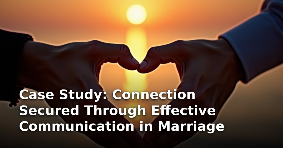 Case Study: Connection Secured Through Effective Communication in Marriage