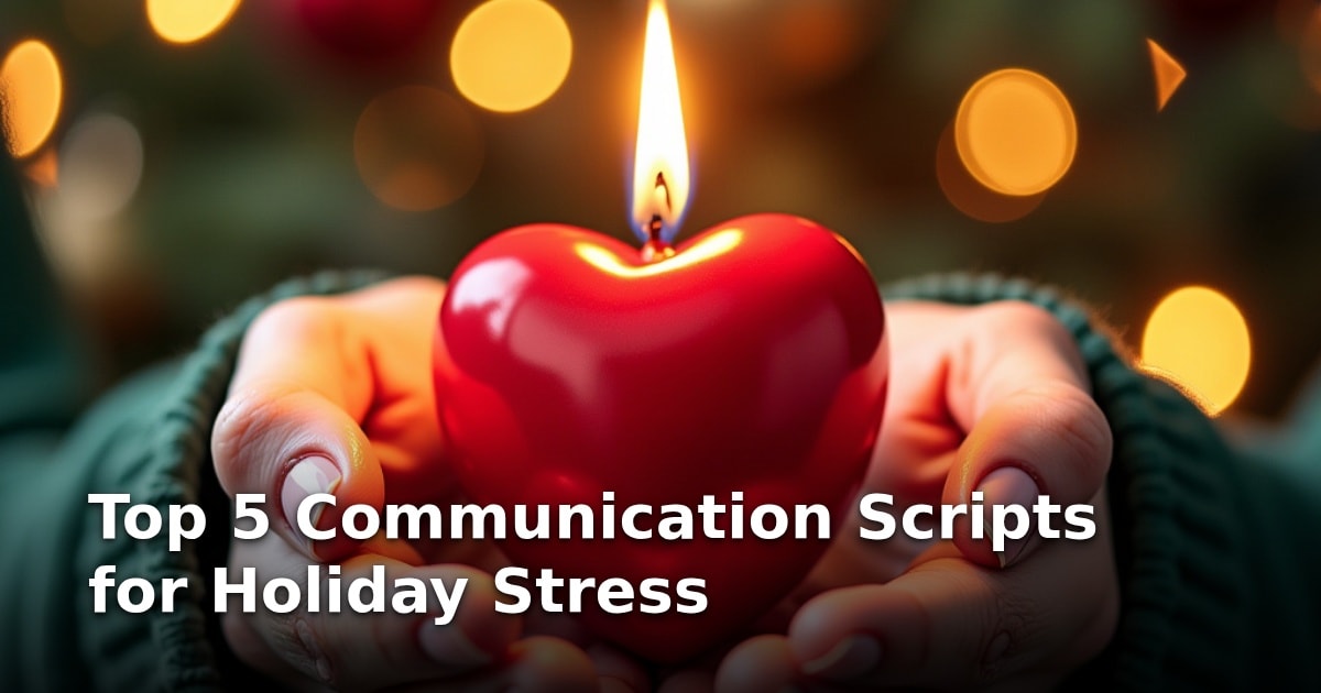 Top 5 Communication Scripts for Holiday Stress
