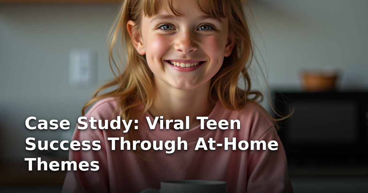Case Study: Viral Teen Success Through At-Home Themes