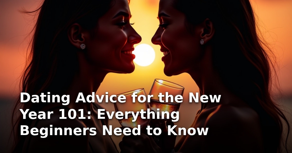 Dating Advice for the New Year 101: Everything Beginners Need to Know
