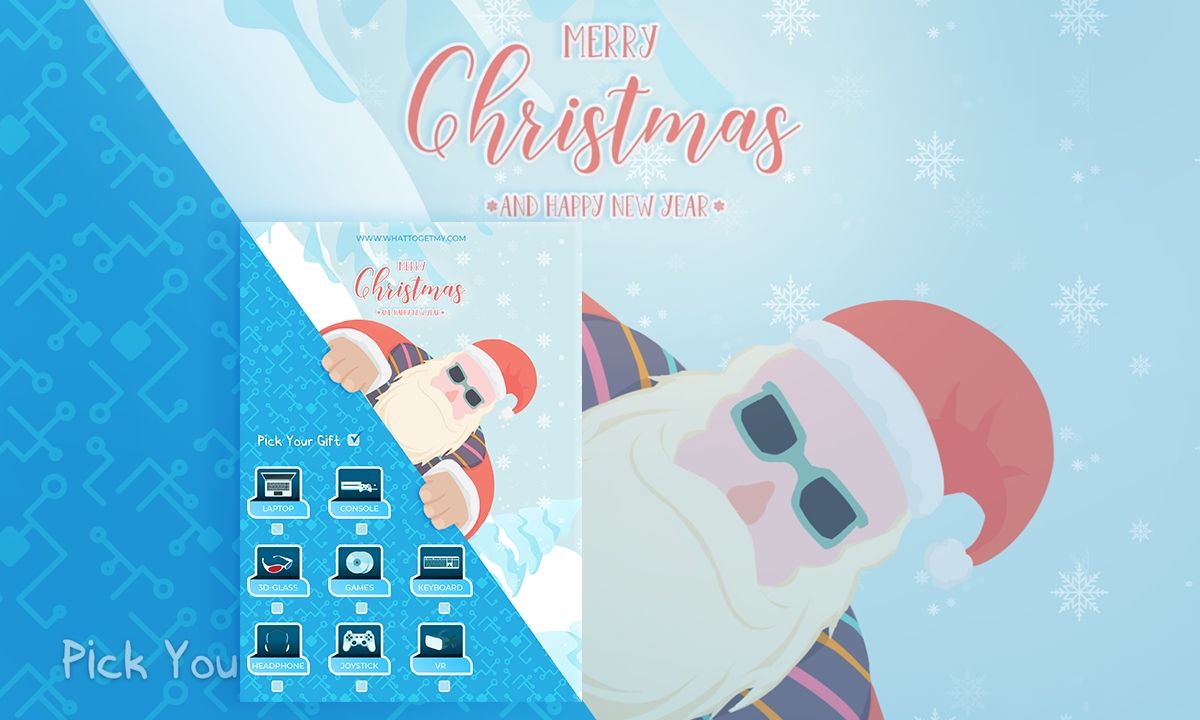 Download This Free Printable Christmas & New Year Wishes Card For Your Husband