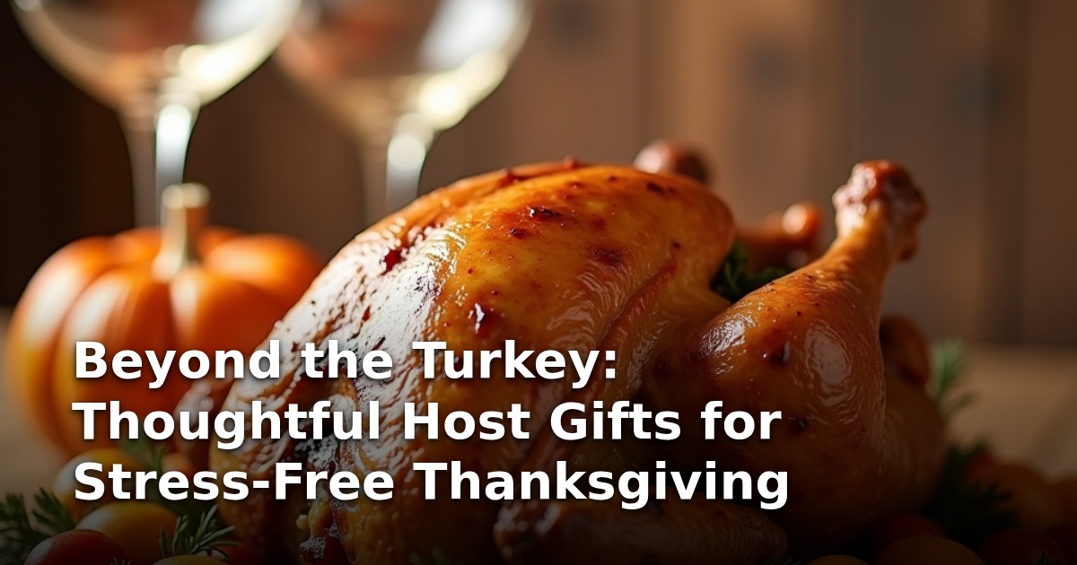 Beyond the Turkey: Thoughtful Host Gifts for Stress-Free Thanksgiving