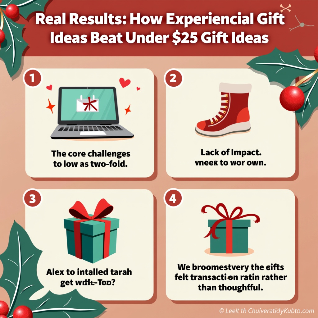 Illustration for Real Results: How Experiential Gift Ideas Beat Under $25 Gift Ideas - Image 1
