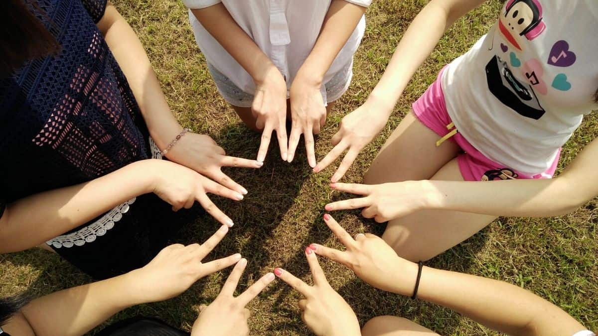 Playing games with friends