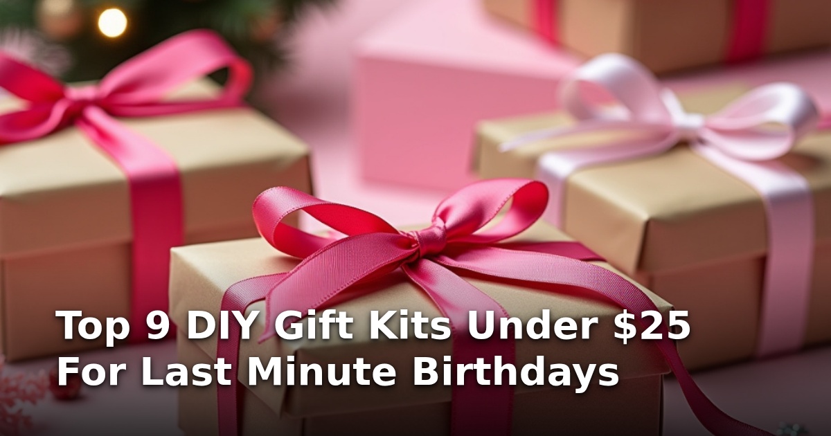 Top 9 DIY Gift Kits Under $25 For Last Minute Birthdays