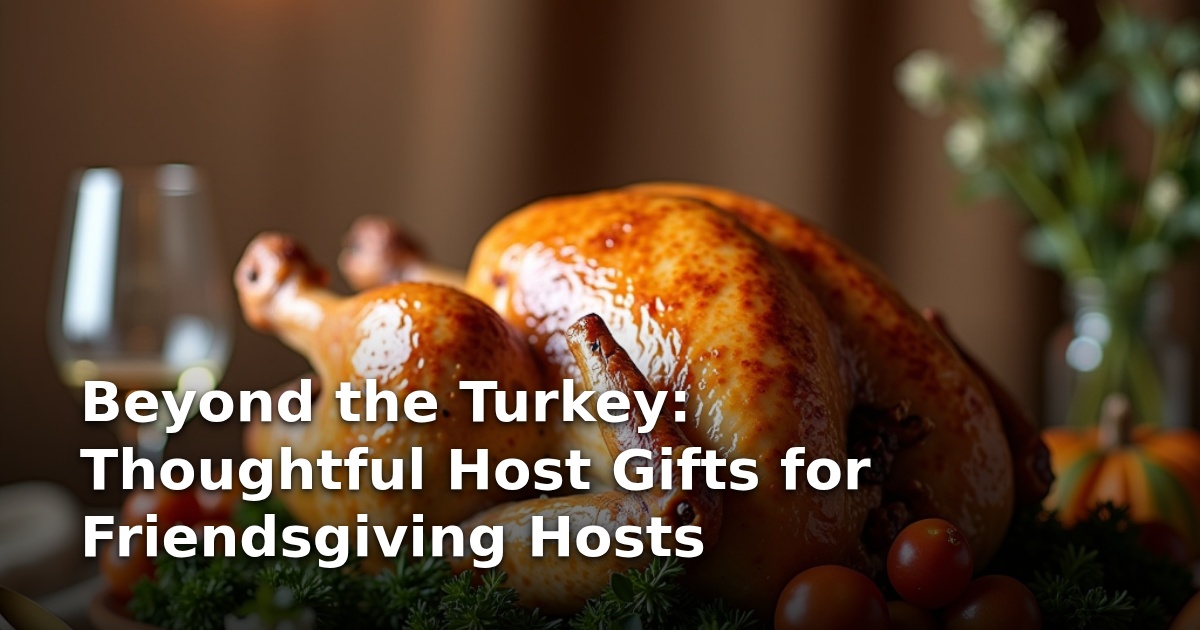 Beyond the Turkey: Thoughtful Host Gifts for Friendsgiving Hosts