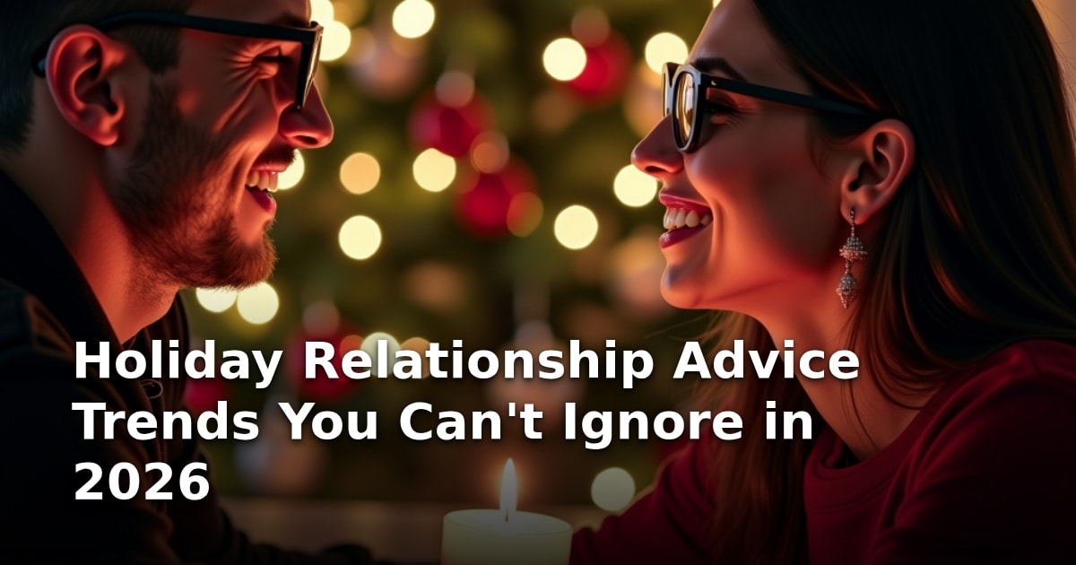 Holiday Relationship Advice Trends You Can’t Ignore in 2026