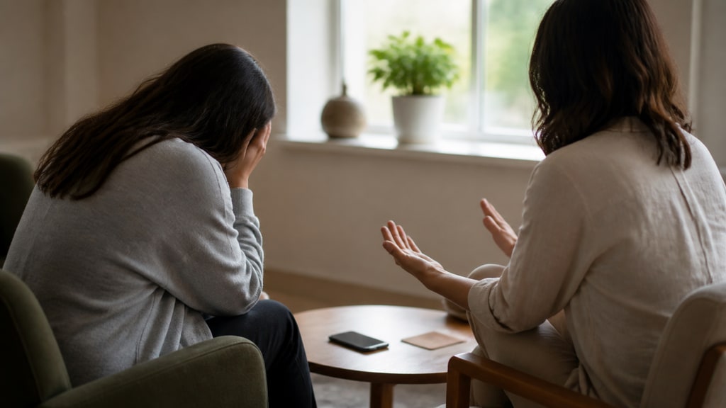 An editorial photograph illustrating how to Respond to a Trauma Dump?.