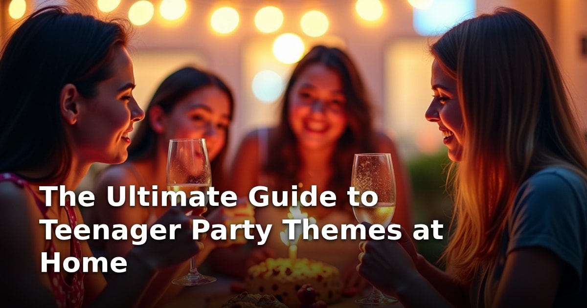 The Ultimate Guide to Teenager Party Themes at Home