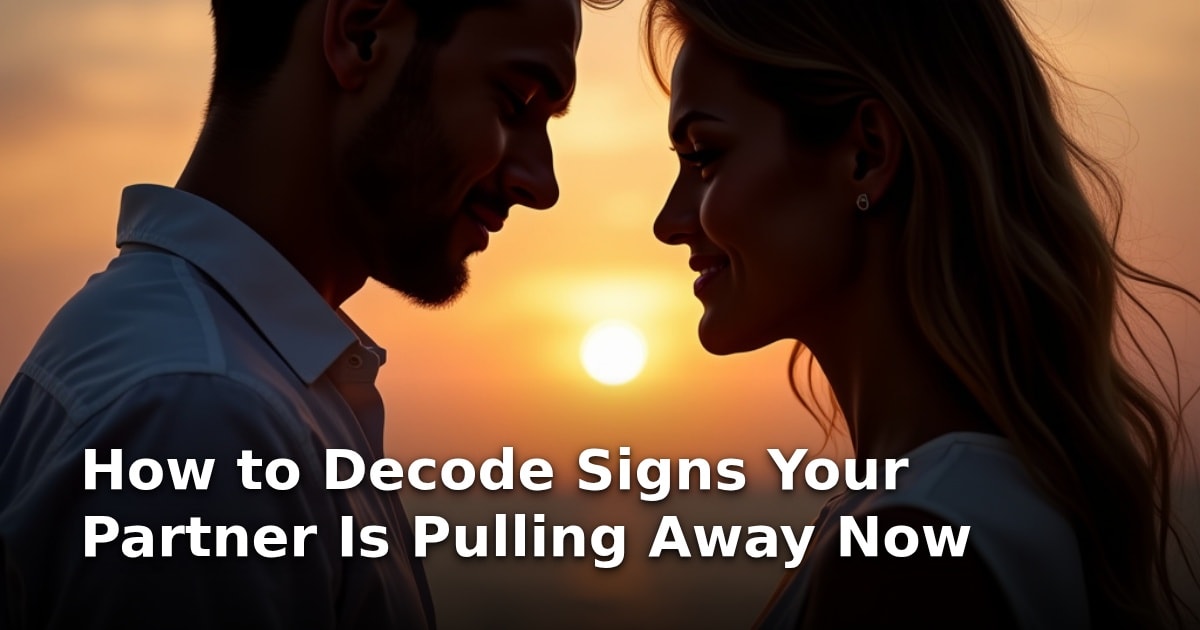 How to Decode Signs Your Partner Is Pulling Away Now