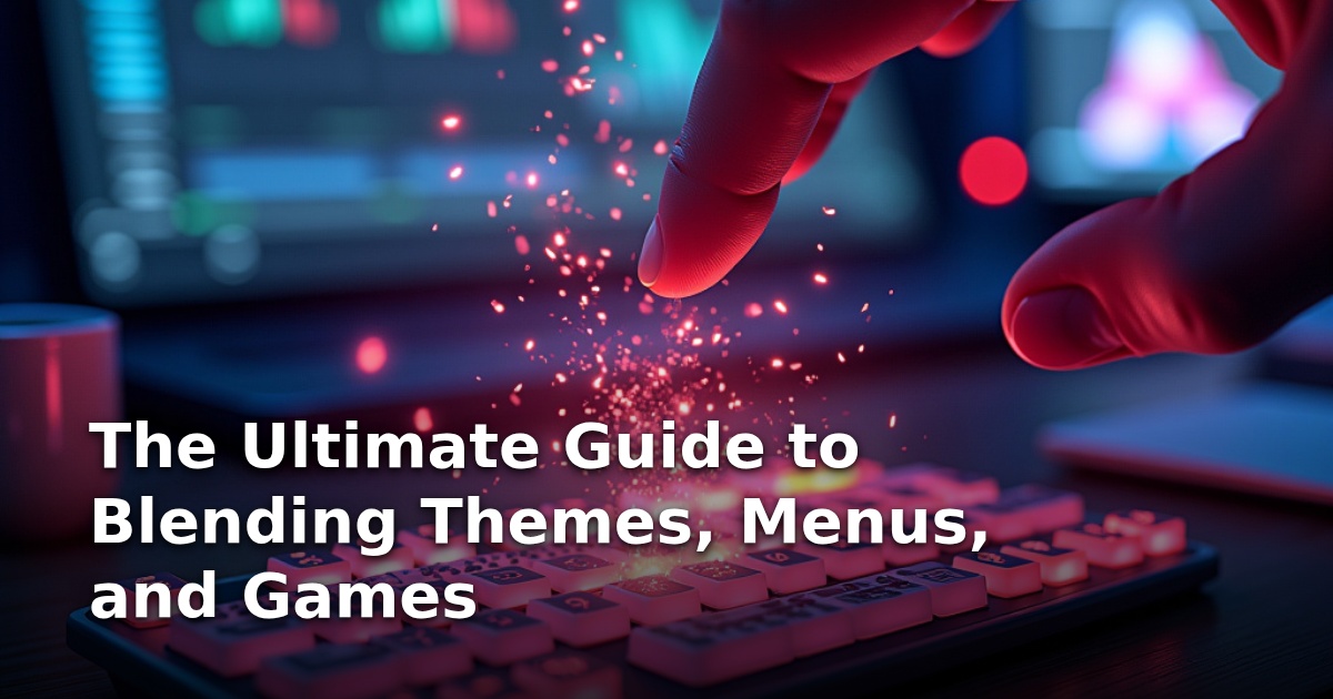 The Ultimate Guide to Blending Themes, Menus, and Games