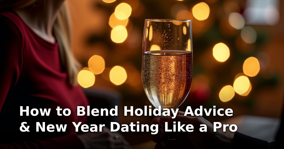 How to Blend Holiday Advice & New Year Dating Like a Pro