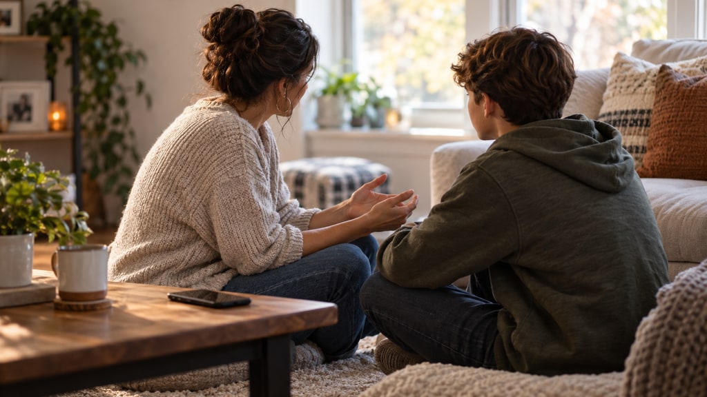 An editorial photograph illustrating how to Discipline as a Step Parent and Preserve Trust.