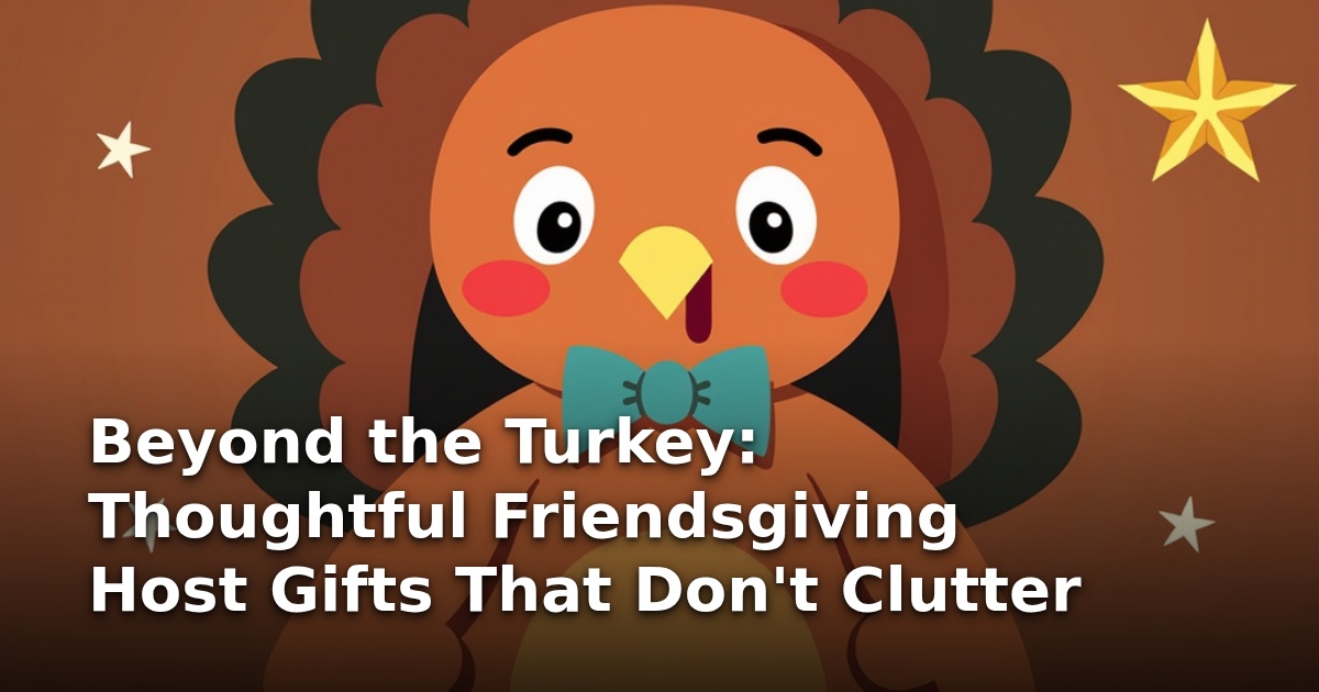 Beyond the Turkey: Thoughtful Friendsgiving Host Gifts That Don’t Clutter