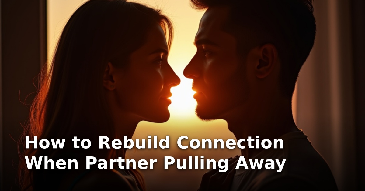 How to Rebuild Connection When Partner Pulling Away