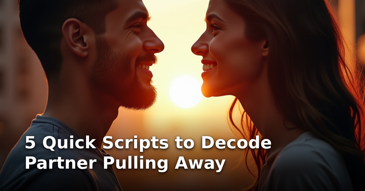 5 Quick Scripts to Decode Partner Pulling Away
