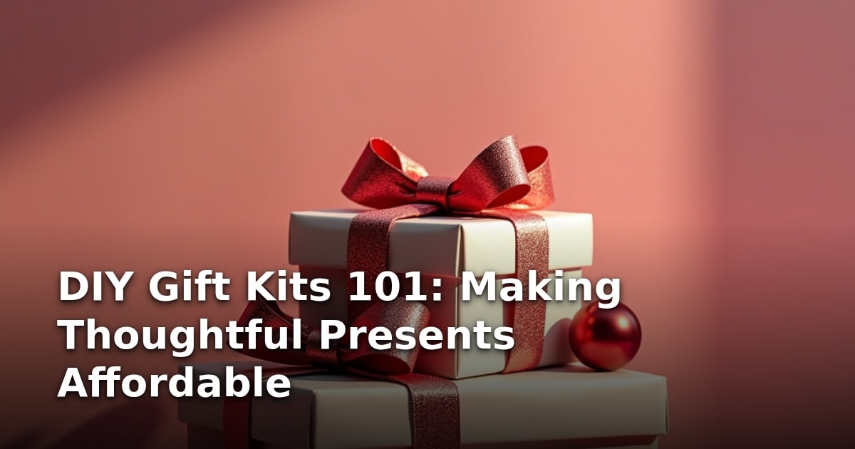 DIY Gift Kits 101: Making Thoughtful Presents Affordable