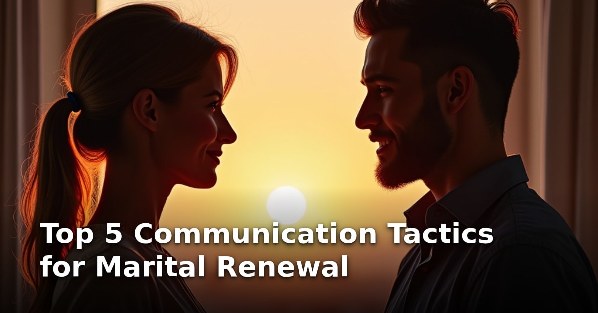 Top 5 Communication Tactics for Marital Renewal