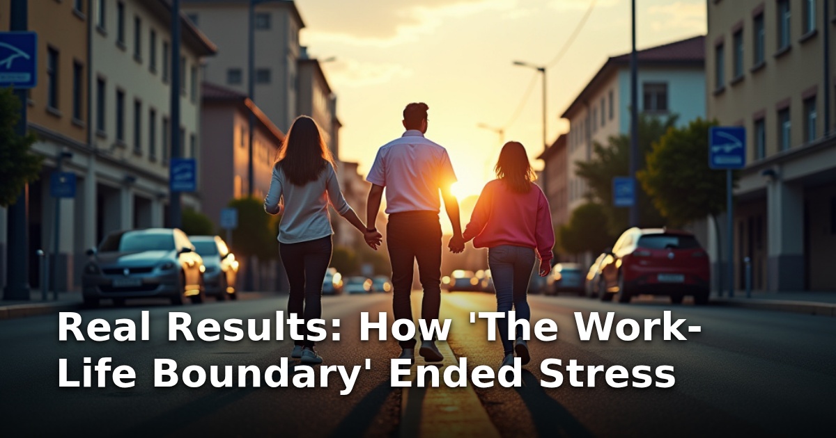 Real Results: How ‘The Work-Life Boundary’ Ended Stress