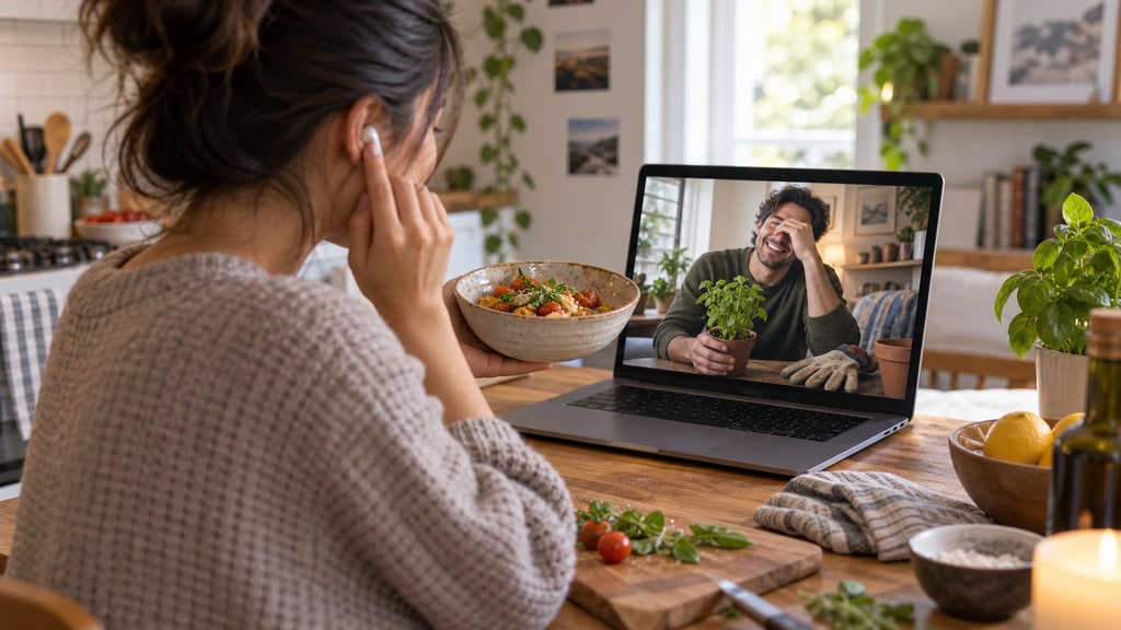 An editorial photograph illustrating 4. Open With a Small Moment of Connection.